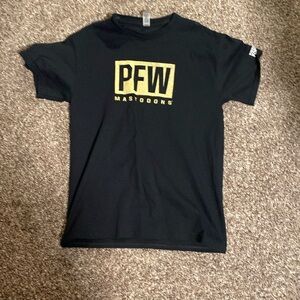 Black & Gold Purdue Fort Wayne Mastadons Gildan Tee-Shirt